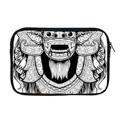 Balinese-art Barong-drawing-bali Apple Macbook Pro 17  Zipper Case by Jancukart