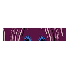 Folk Flowers Print Floral Pattern Ethnic Art Velvet Scrunchie by Eskimos