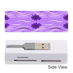 Folk Flowers Print Floral Pattern Ethnic Art Memory Card Reader (stick) by Eskimos