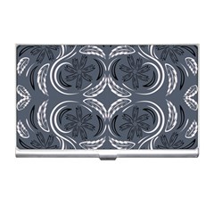 Folk Flowers Print Floral Pattern Ethnic Art Business Card Holder by Eskimos