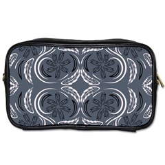 Folk Flowers Print Floral Pattern Ethnic Art Toiletries Bag (one Side) by Eskimos