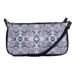 Folk flowers print Floral pattern Ethnic art Shoulder Clutch Bag Front