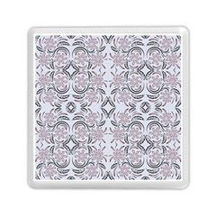 Folk Flowers Print Floral Pattern Ethnic Art Memory Card Reader (square) by Eskimos