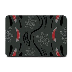 Folk flowers print Floral pattern Ethnic art Small Doormat 