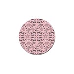 Folk flowers print Floral pattern Ethnic art Golf Ball Marker Front