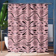 Folk Flowers Print Floral Pattern Ethnic Art Shower Curtain 60  X 72  (medium)  by Eskimos