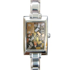 20220709 095839 Rectangle Italian Charm Watch by Hayleyboop