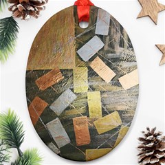 All That Glitters Is Gold  Ornament (oval)