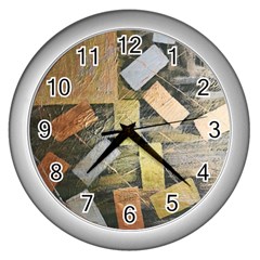 All That Glitters Is Gold  Wall Clock (silver)