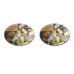 All That Glitters Is Gold  Cufflinks (oval) by Hayleyboop