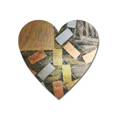 All That Glitters Is Gold  Heart Magnet by Hayleyboop