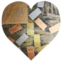 All That Glitters Is Gold  Wooden Puzzle Heart by Hayleyboop