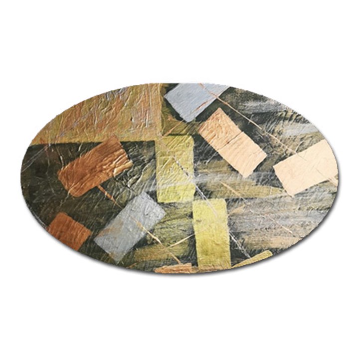 All that glitters is gold  Oval Magnet