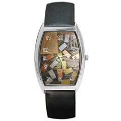 All That Glitters Is Gold  Barrel Style Metal Watch