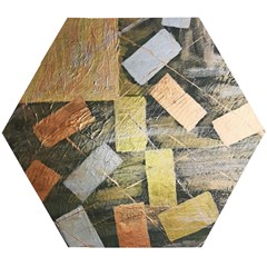 All That Glitters Is Gold  Wooden Puzzle Hexagon