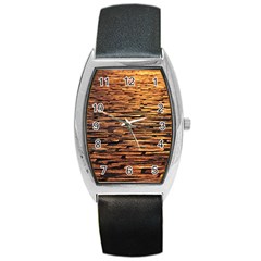 Cobblestones Barrel Style Metal Watch by artworkshop