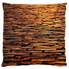 Cobblestones Large Cushion Case (two Sides) by artworkshop