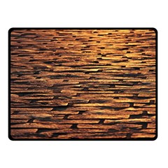 Cobblestones Double Sided Fleece Blanket (small)  by artworkshop