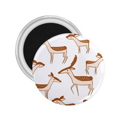 Cute Animal Deer 2 25  Magnets by artworkshop