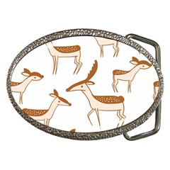 Cute Animal Deer Belt Buckles by artworkshop