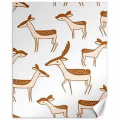 Cute Animal Deer Canvas 16  X 20  by artworkshop