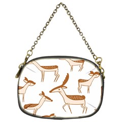 Cute Animal Deer Chain Purse (one Side) by artworkshop