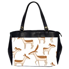 Cute Animal Deer Oversize Office Handbag (2 Sides) by artworkshop