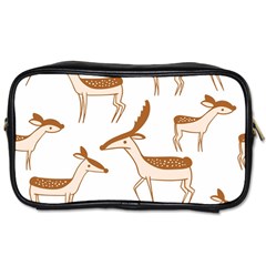 Cute Animal Deer Toiletries Bag (two Sides) by artworkshop