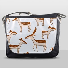 Cute Animal Deer Messenger Bag by artworkshop