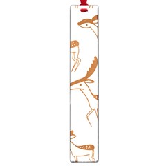 Cute Animal Deer Large Book Marks by artworkshop