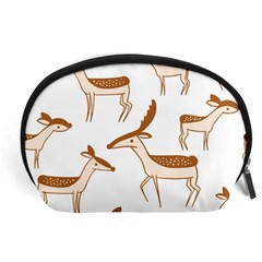 Cute Animal Deer Accessory Pouch (large) by artworkshop