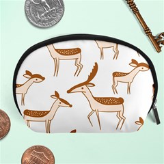 Cute Animal Deer Accessory Pouch (large) by artworkshop