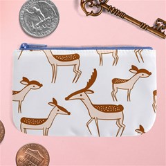 Cute Animal Deer Large Coin Purse by artworkshop