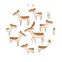 Cute Animal Deer Mini Round Pill Box (pack Of 3) by artworkshop