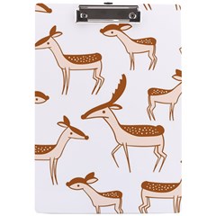 Cute Animal Deer A4 Clipboard by artworkshop