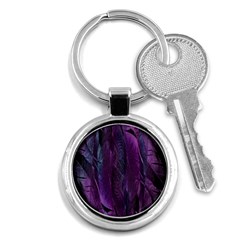 Feather Key Chain (Round)