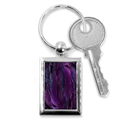 Feather Key Chain (Rectangle)