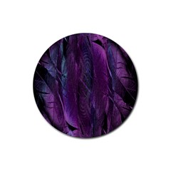 Feather Rubber Coaster (Round)