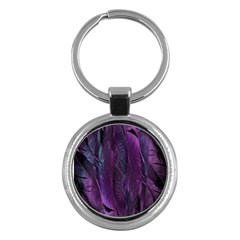 Feather Key Chain (round) by artworkshop