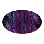 Feather Oval Magnet Front