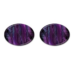 Feather Cufflinks (Oval)