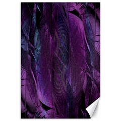 Feather Canvas 12  X 18  by artworkshop