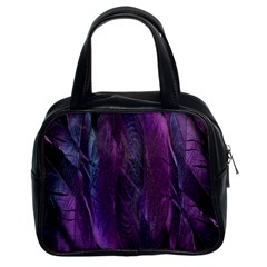 Feather Classic Handbag (Two Sides)