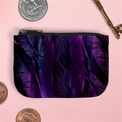 Feather Mini Coin Purse by artworkshop