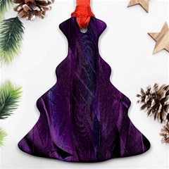 Feather Christmas Tree Ornament (Two Sides)