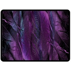 Feather Fleece Blanket (large)  by artworkshop