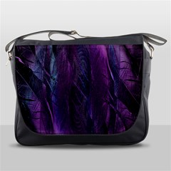 Feather Messenger Bag by artworkshop