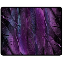 Feather Double Sided Fleece Blanket (Medium) 