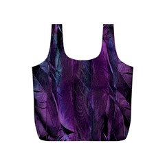 Feather Full Print Recycle Bag (S)