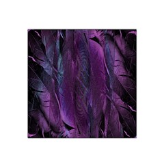 Feather Satin Bandana Scarf 22  x 22 